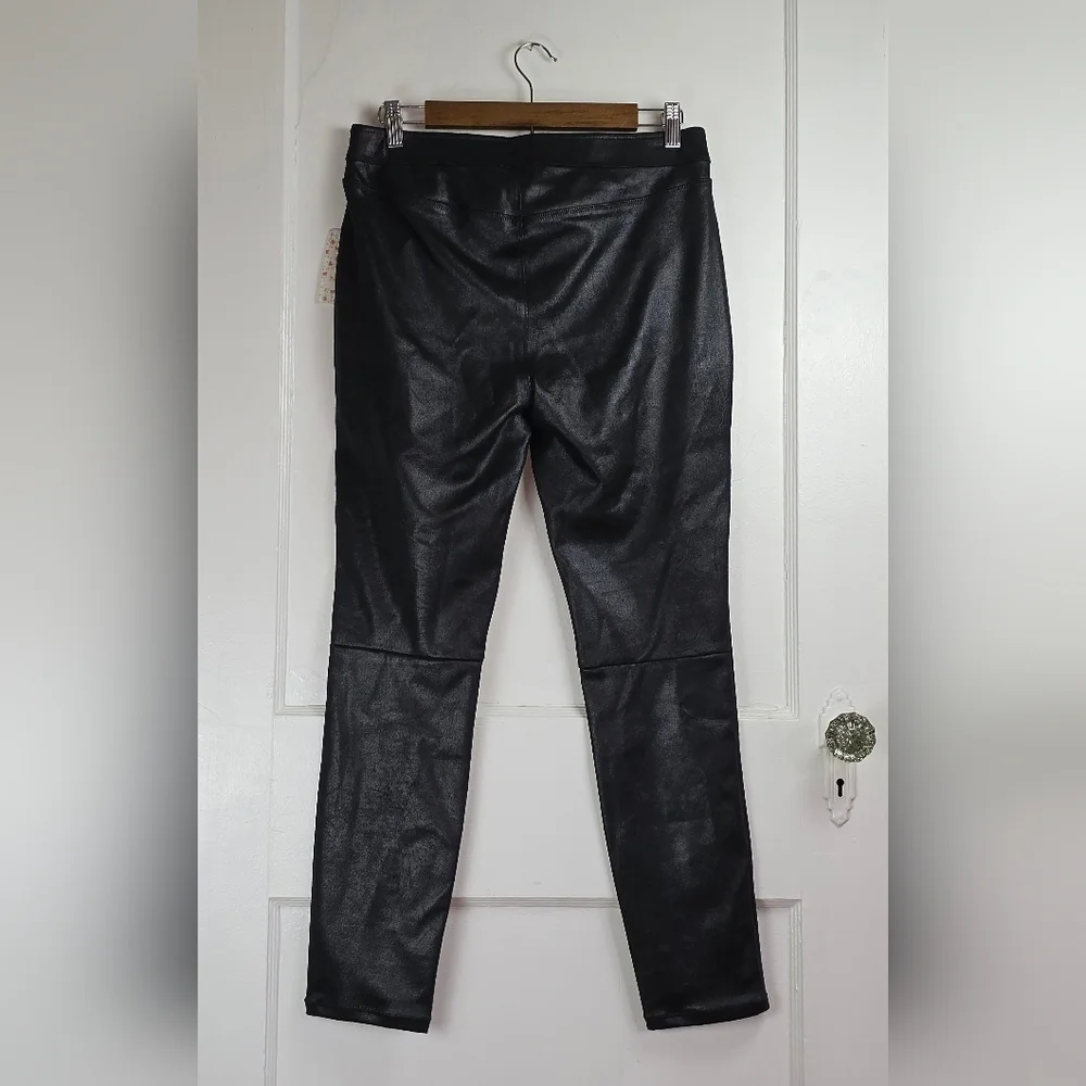 NWT Free People Vegan Faux Leather Leggings Size 10